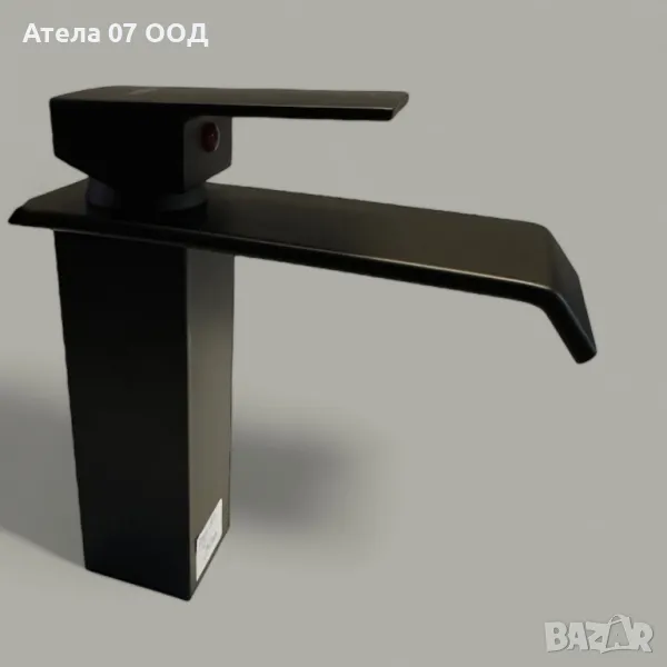 Смесител за баня черен тип водопад КОД 84, снимка 1