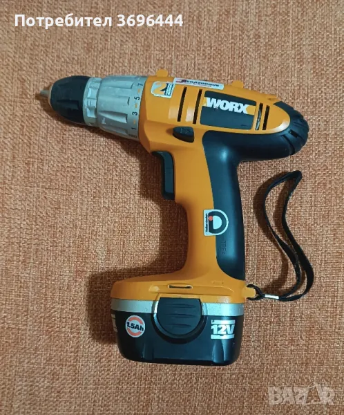 Винтоверт WORX 12V  боди , снимка 1