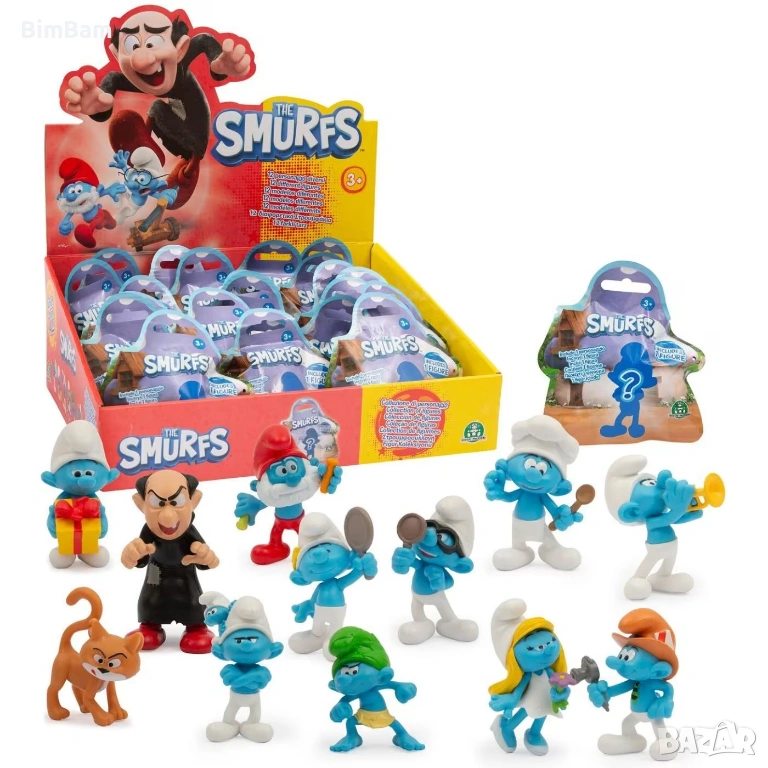 Фигурка изненада The Smurfs Смърфовете Giochi Preziosi , снимка 1