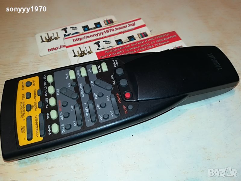 YAMAHA AUDIO REMOTE CONTROL-ВНОС SWISS 2204232117, снимка 1