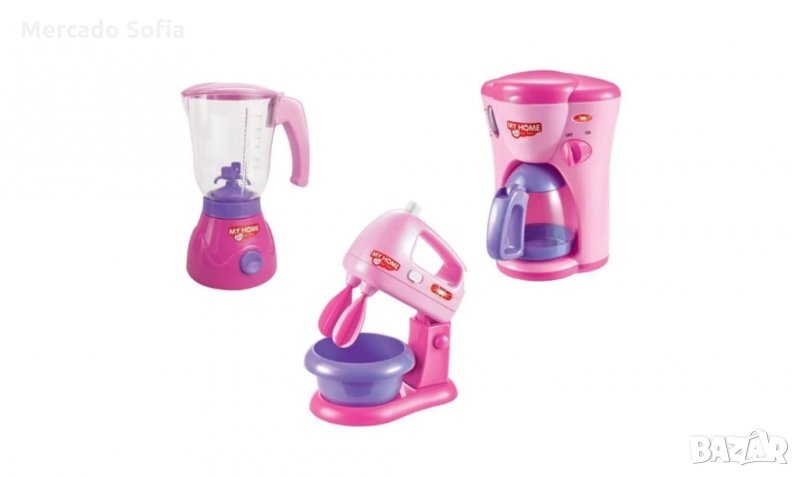 Кухненски комплект Блендер, Кафеварка и Кухненски робот, снимка 1