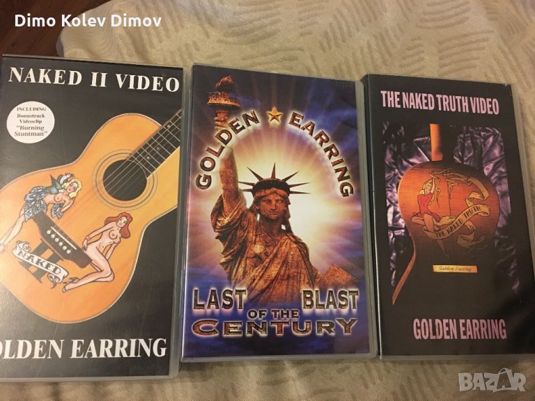 Golden Earring VHS HiFi Extremely Rare, снимка 1