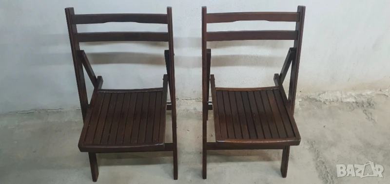 Сгъваеми столове винтидж антики, снимка 1