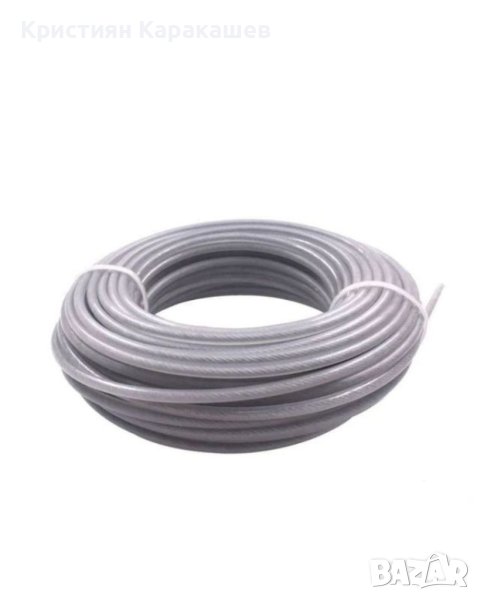 Стоманена корда за тример 3мм 15м, снимка 1