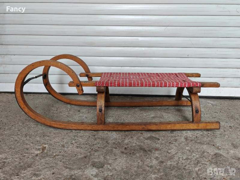 Дървена шейна , снимка 1