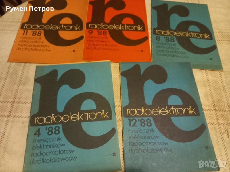 Списания Radioelektronik Полша, списание Radio Чехословакия., снимка 1