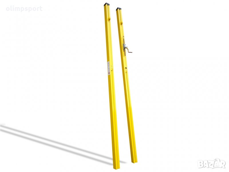 Стойки за плажен волейбол от алуминий – позволяват промяна на височината на мрежата без тя да се отк, снимка 1