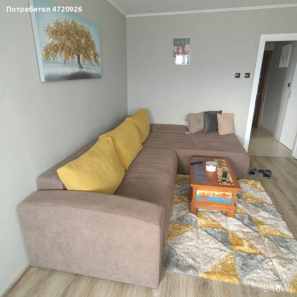 Ъглов диван с опция сън! , снимка 1