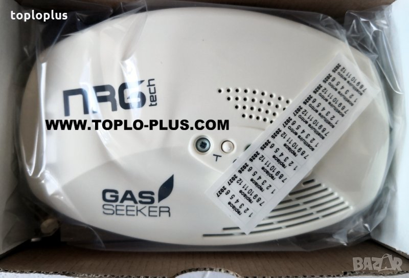 Газ детектор за метан / газ сигнализатор + магнет вентил к-т, снимка 1