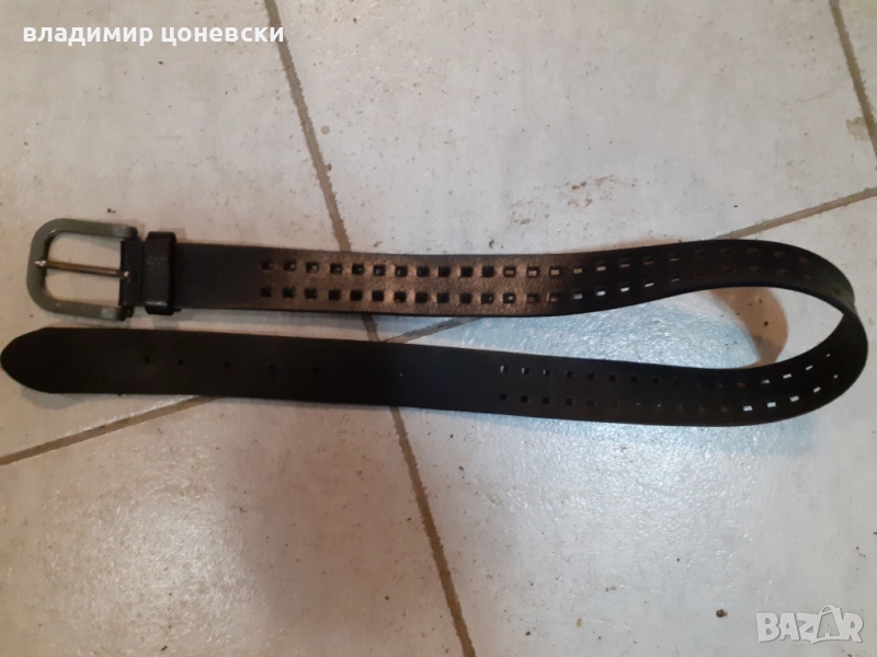 Мъжки- юношески колан от естествена кожа, снимка 1
