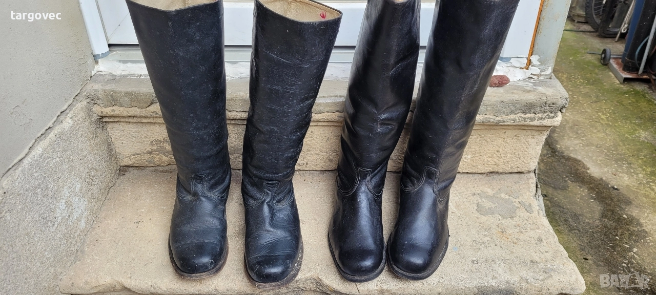 старинни СССР кавалерия ботуши, снимка 1