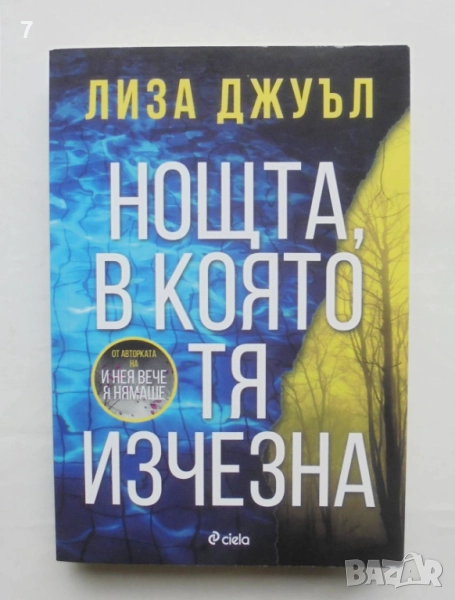 Книга Нощта, в която тя изчезна - Лиза Джуъл 2025 г., снимка 1