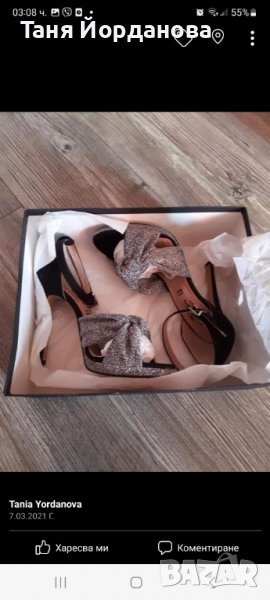 Луксозни дамски сандали, снимка 1