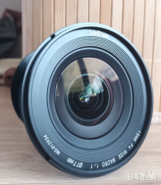 Широкоъгълен макро обектив Laowa с тилт шифт, снимка 1