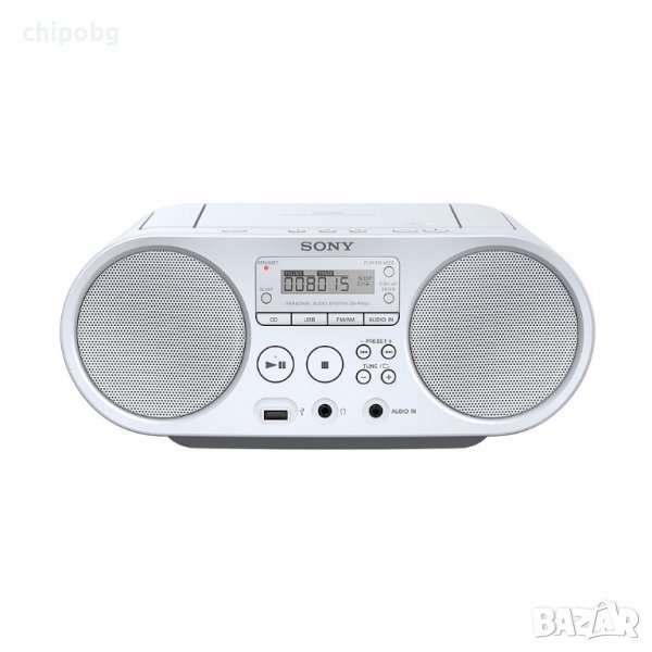 CD плейър, Sony ZS-PS50 CD player, white, снимка 1