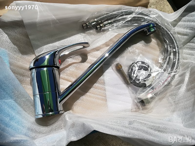 смесител за кухня баня с меки връзки, снимка 1