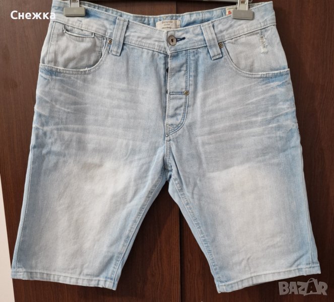 Мъжки къси дънки Bershka, снимка 1