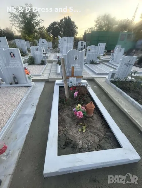 -Разделна Изработка на надгробни плочи от мрамор и гранит реставриране, снимка 1