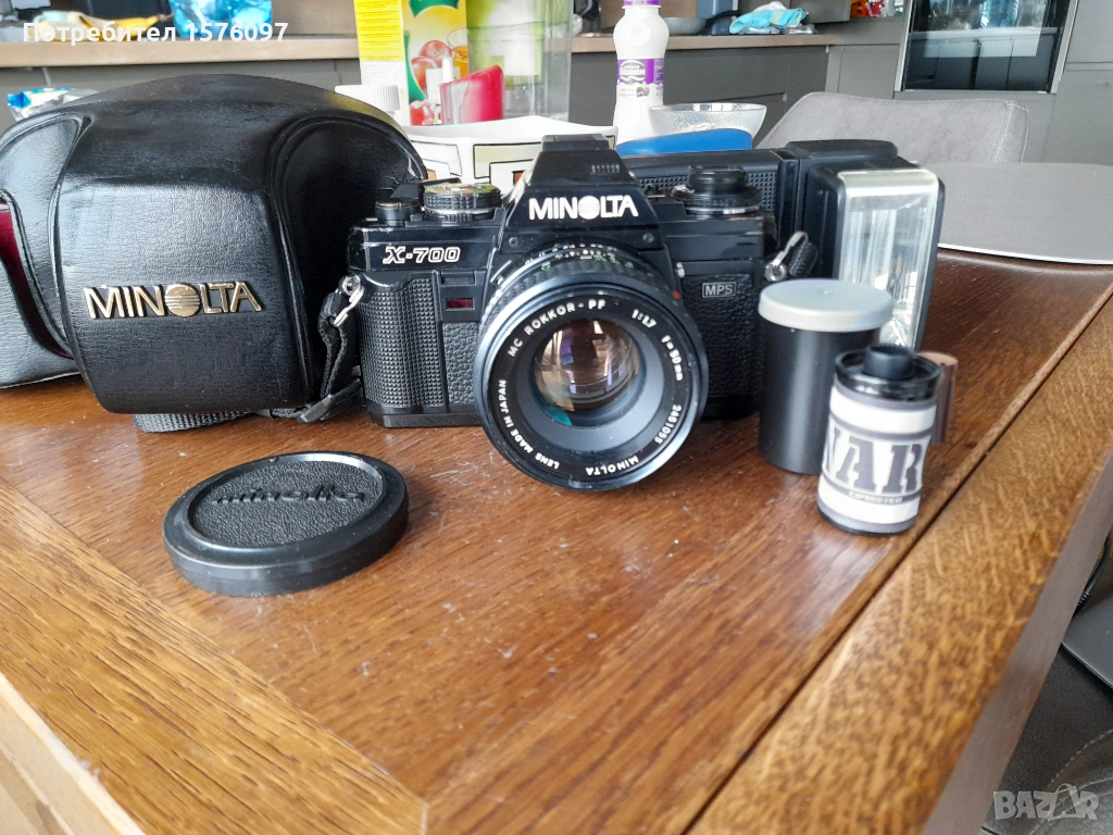 Тетсвана с филм Minolta X-700 и обектив Minolta MD Rokkor 50mm 1:1.7, снимка 1