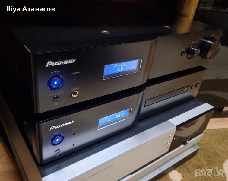 Pioneer A A6MK2-K стерео усилвател и PD D6MK2-K Super audio CD плеър с дистанционно , снимка 1