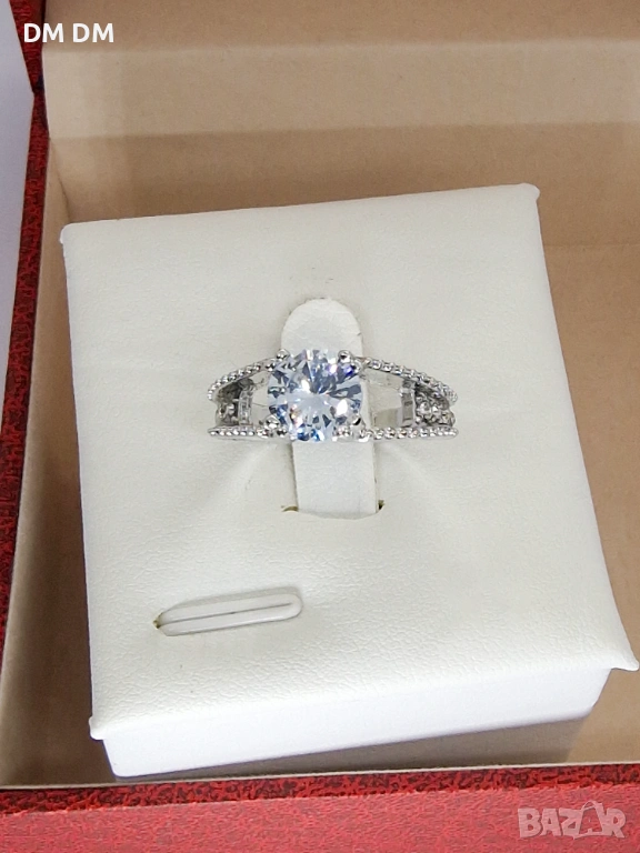 Дамски пръстен с голям камък💎, снимка 1