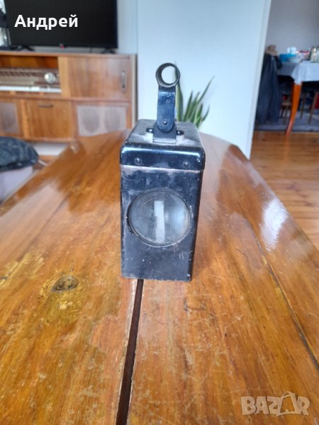 Стара миньорска лампа,фенер #3, снимка 1