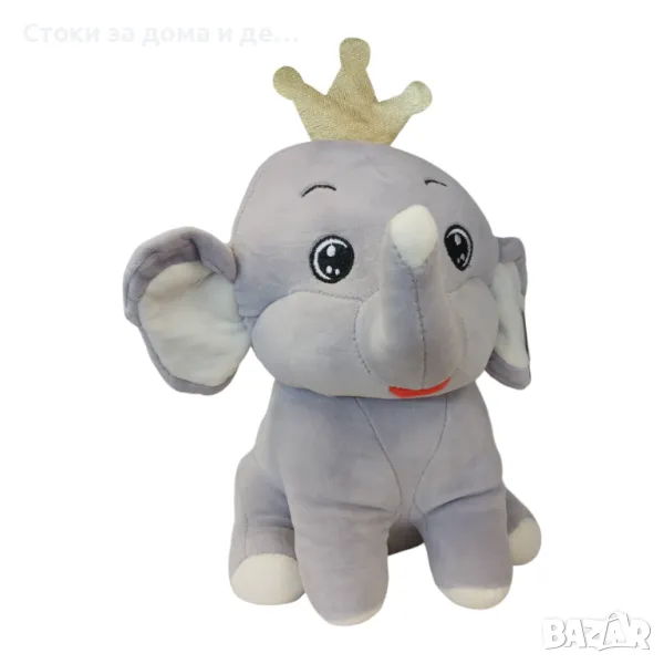 ✨ Плюшена играчка Слонче - 28 см, снимка 1