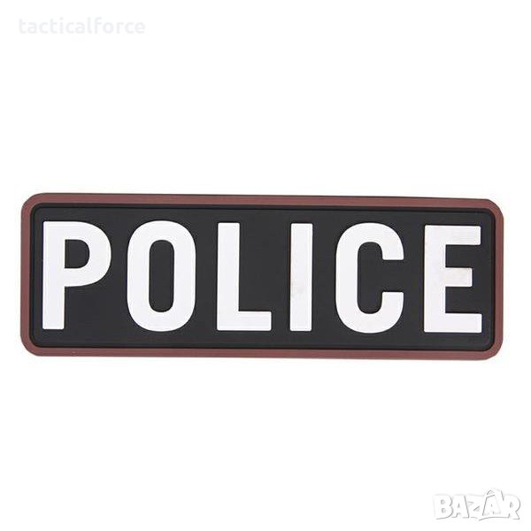 гумиран пач-PVC PATCH POLICE, снимка 1