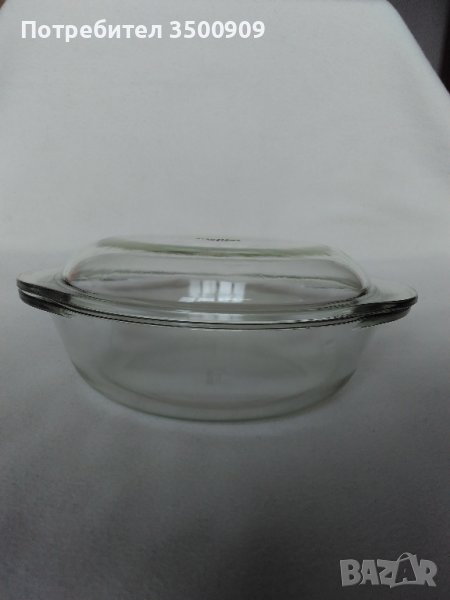 тенджера от иенско стъкло, снимка 1