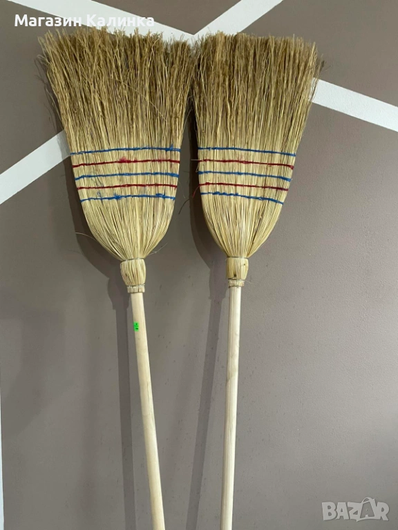 Метли с дълга дръжка, снимка 1