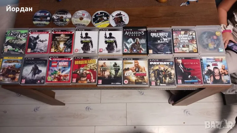  Плейстейшън 3, кормило, педали, 3 джойстика и над 20 игри, снимка 1