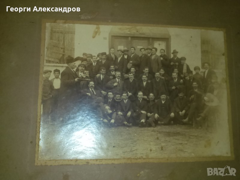 1 ЦАРСКА СНИМКА ГРАДСКИ ПЪРВЕНЦИ Стара СНИМКА ТВЪРД КАРТОН, снимка 1