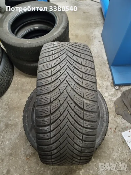 Зимни гуми 2 броя -225/45/R17 Semperit 6.5 мм грайфер , снимка 1