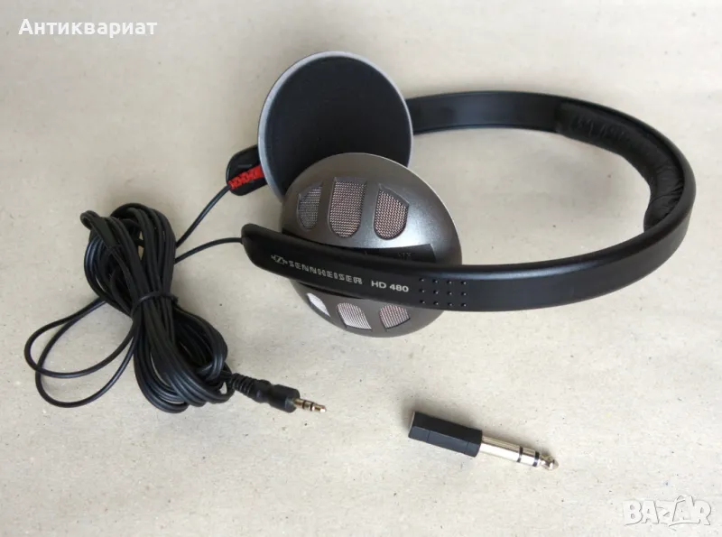  Винтидж Hi-Fi стерео слушалки Sennheiser HD 480 / Germany, снимка 1