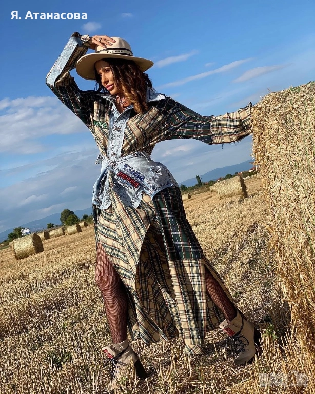 Рокля Djofra - one size - нова, с етикета, снимка 1