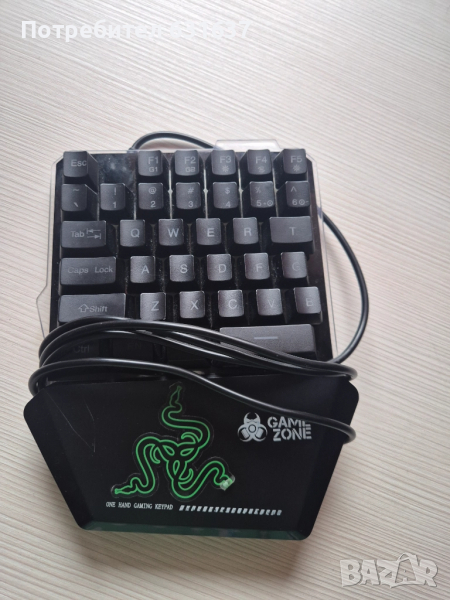 Tracer Brawler – Едноръчна гейминг клавиатура, снимка 1