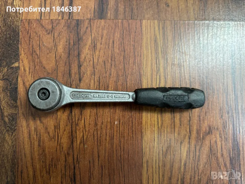 Тресчотка 1/4” Gedore Germany, снимка 1