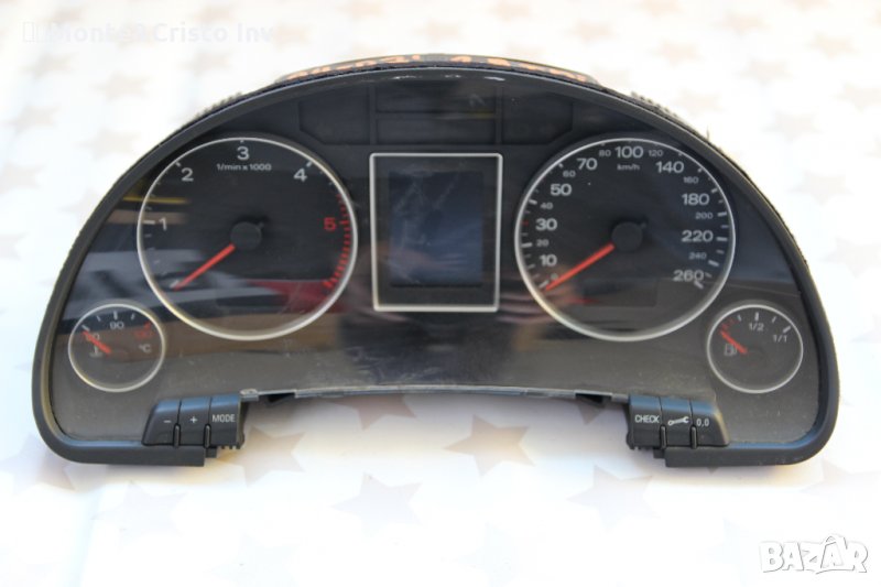 Километраж Audi A4 B7 (2004-2007г.) 8E0920901D / 0263626090, снимка 1