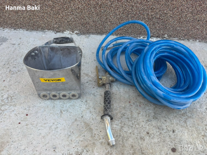 Турбозолна машина за нанасяне на мазилка/шпакловка - към компресор, снимка 1