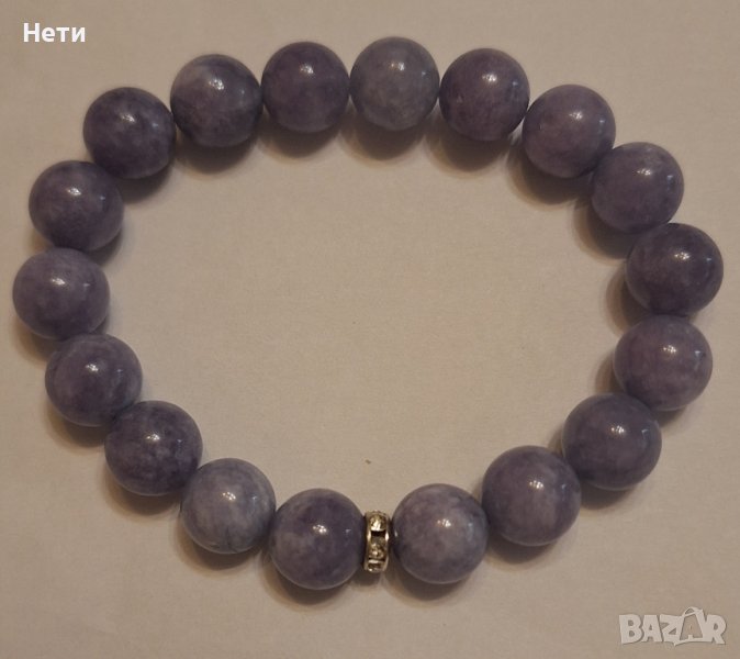 Гривна от камъни Ангелит!, снимка 1