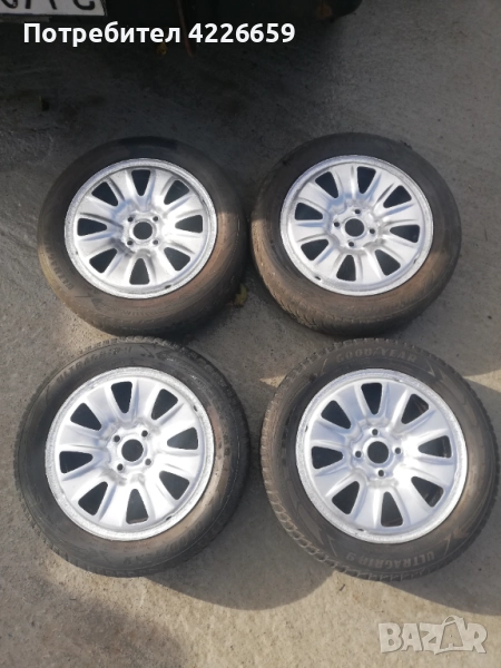 Железни джанти 5j/15/et39 175/65/15' 4х100 , снимка 1