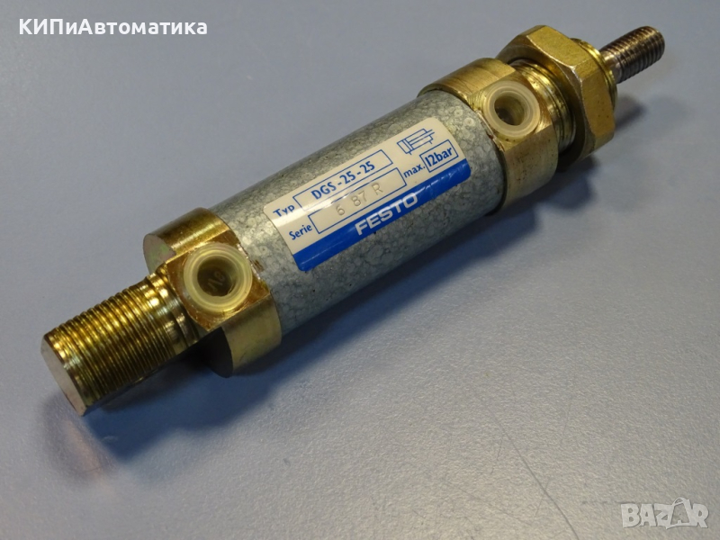 Пневматичен цилиндър Festo DGS 25-25 double acting pneumatic cylinder, снимка 1