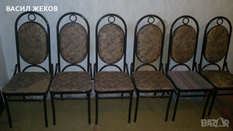 ШЕСТ ОФИС МЕТАЛНИ СТОЛА, снимка 1