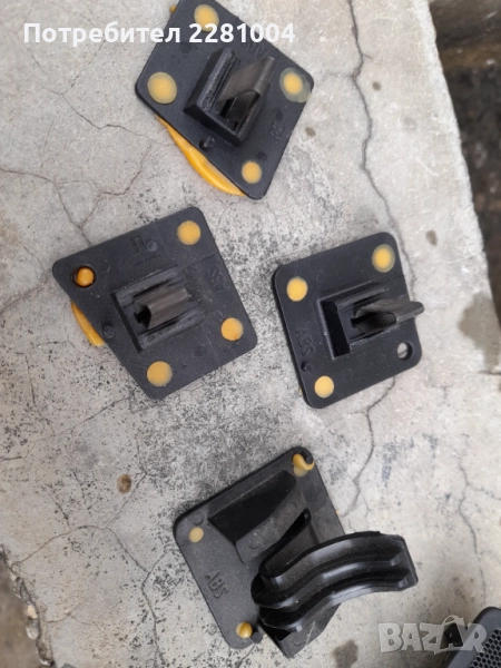 Ауди а4 б6 щипки кори седалки, снимка 1