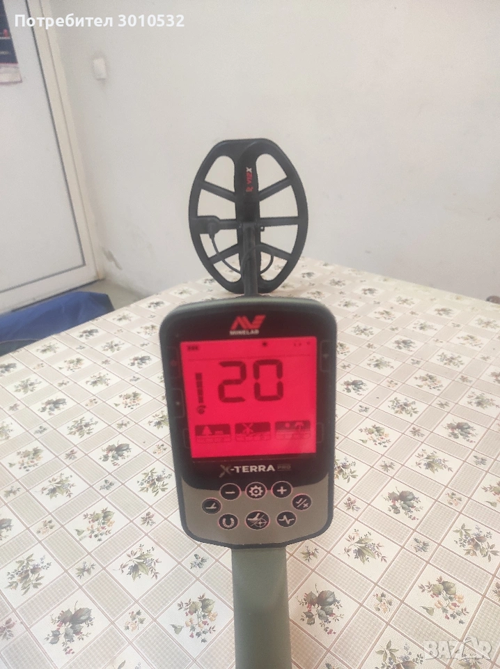 металотърсач, металдетектор Minelab X-TERRA Pro., снимка 1