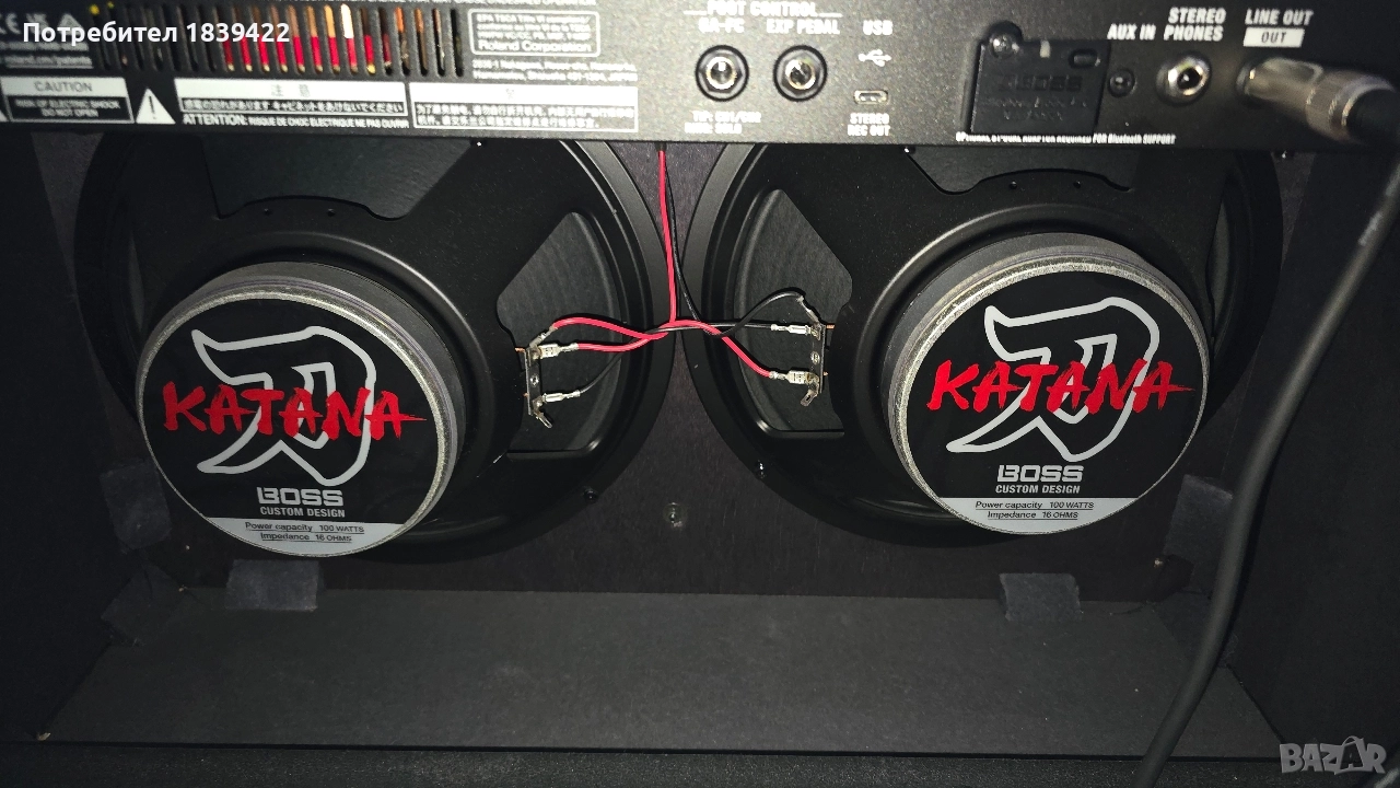 Китарен усилвател Boss Katana 100/212 Gen 3, снимка 1