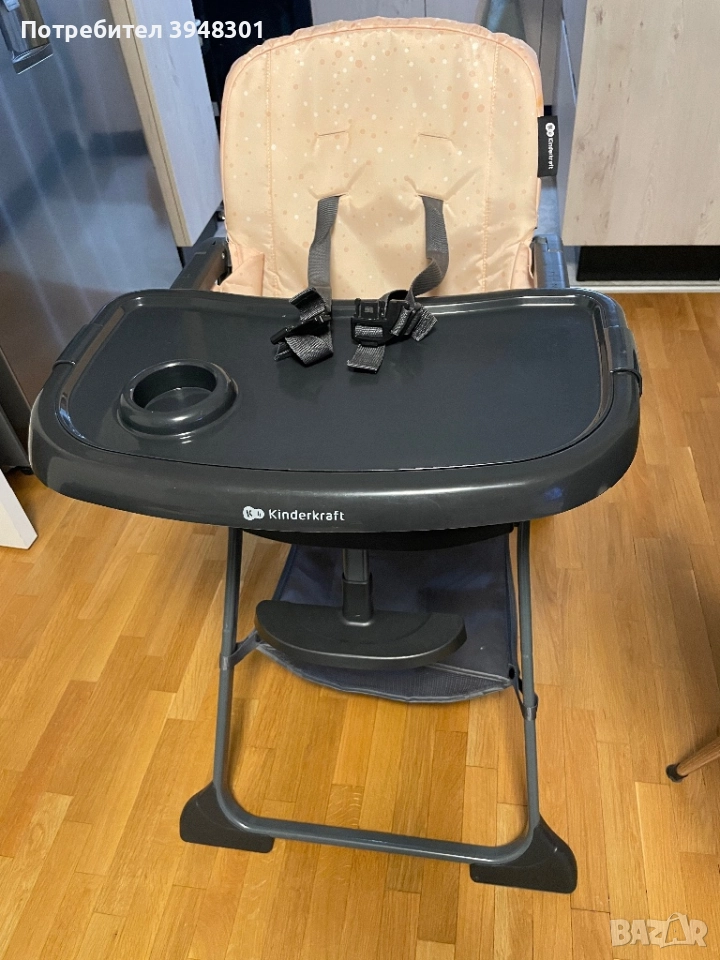 Детски стол за хранене Kinderkraft, снимка 1