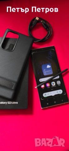 Samsung Galaxy S23 Ultra 256GB Cream-Неразличим от нов!, снимка 2 - Samsung - 53200157