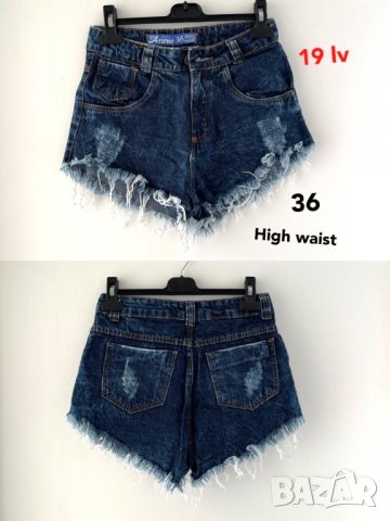 къси дънки пола S 34/36, снимка 17 - Къси панталони и бермуди - 38135228