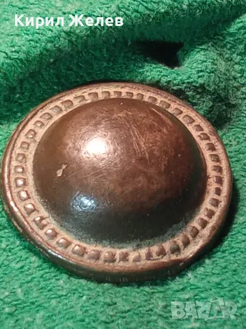 СТАРИННА РЪЧНО КОВАНА МЕСИНГОВА АПЛИКАЦИЯ УКРАШЕНИЕ ОБКОВ За КОЛЕКЦИЯ БИТОВ КЪТ МЕХАНА 26408, снимка 13 - Антикварни и старинни предмети - 46272847